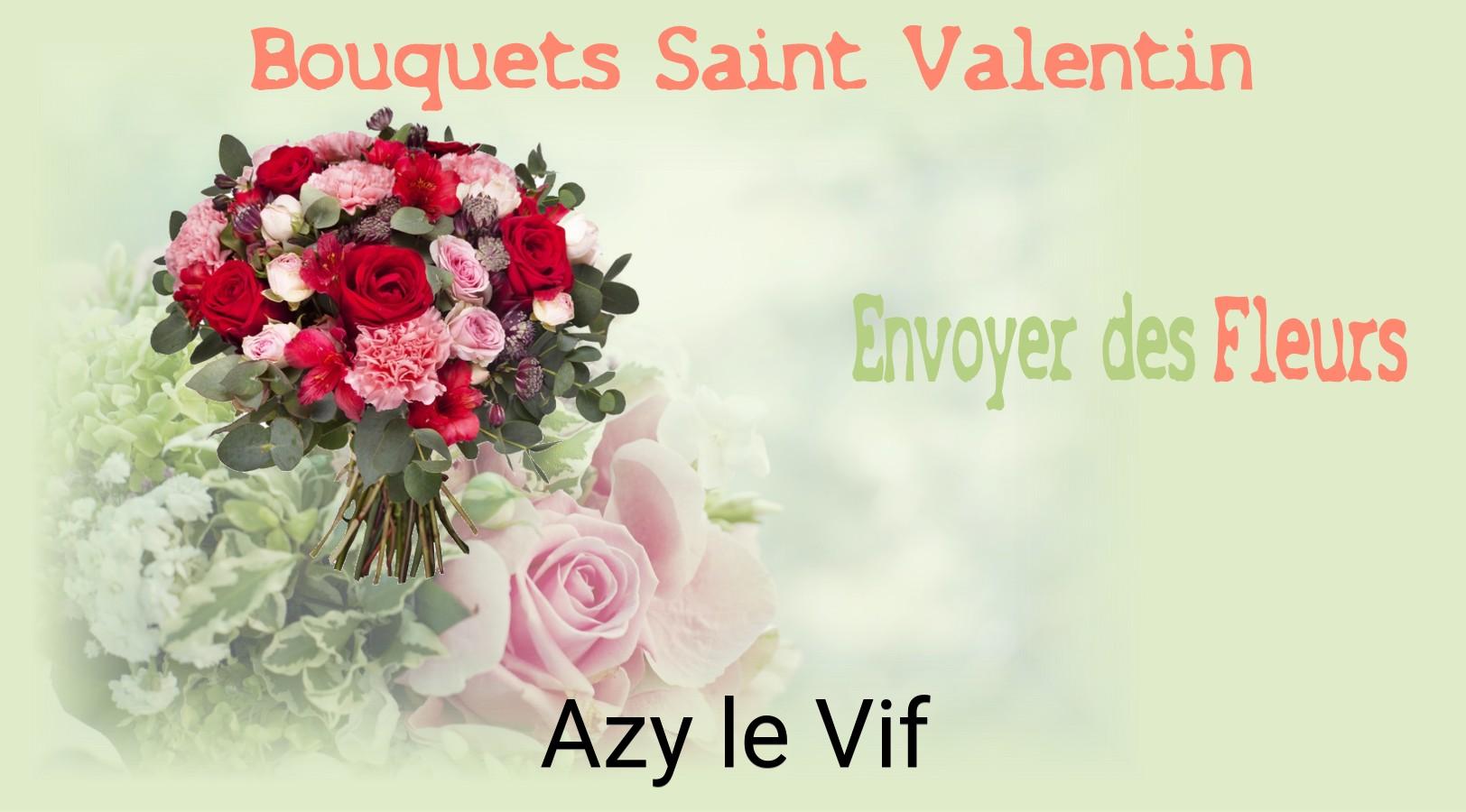Roses de Saint-Valentin livrées à Azy-le-Vif